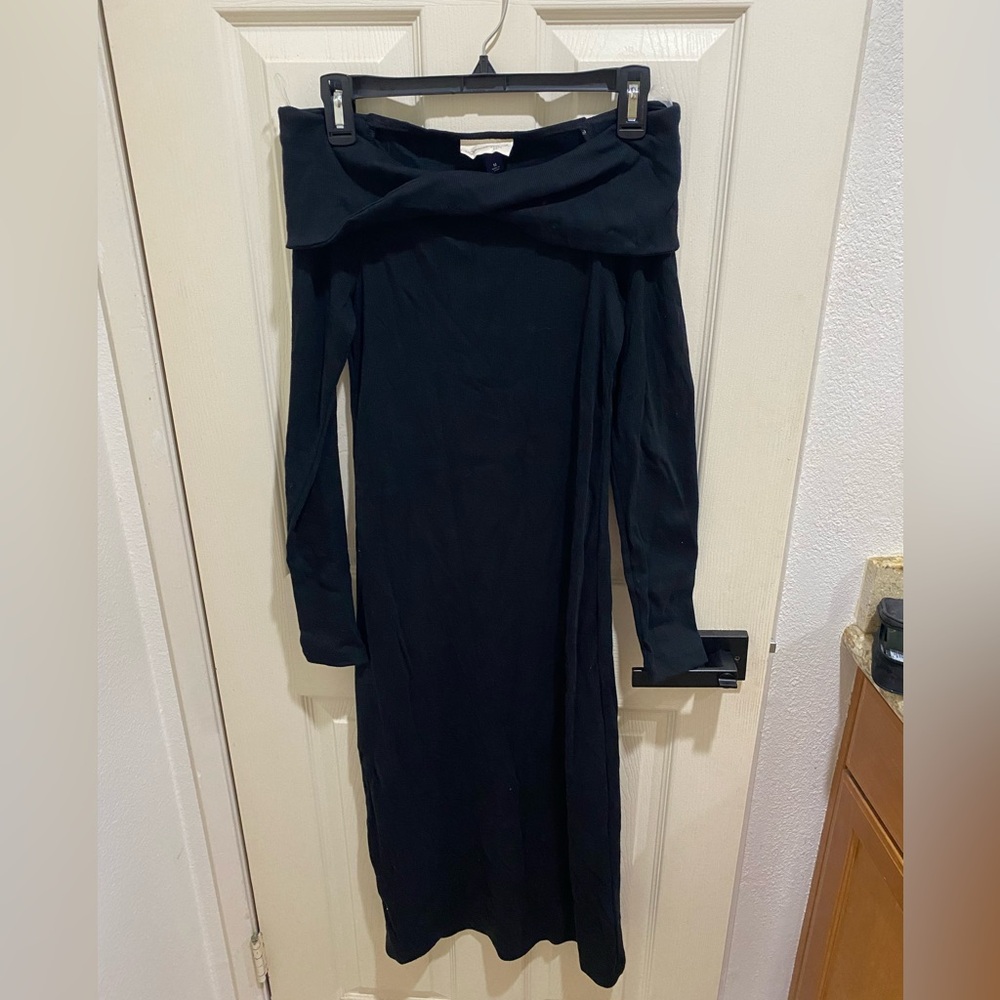 Women’s Long Sleeve Midi Bodycon Dress Size M